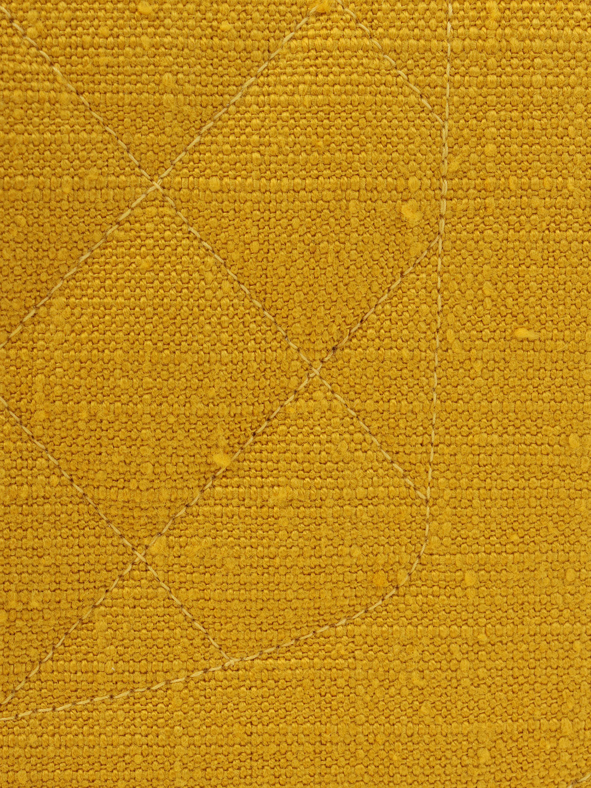 1992年頃製 コットンダイアナフラップチェーンバッグ25cm イエロー