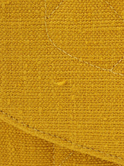 1992 Cotton Diana Flap Chain Bag, 25cm, Yellow