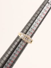 18K Gold Diamond Design Ring