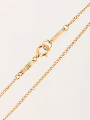 18K Gold Diamond Chain Necklace