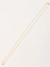 18K Gold Diamond Chain Necklace