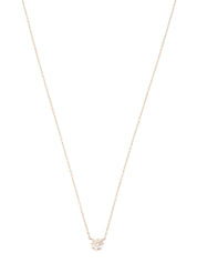 Platinum Diamond Necklace Silver