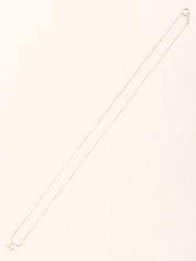 Platinum Diamond Necklace Silver