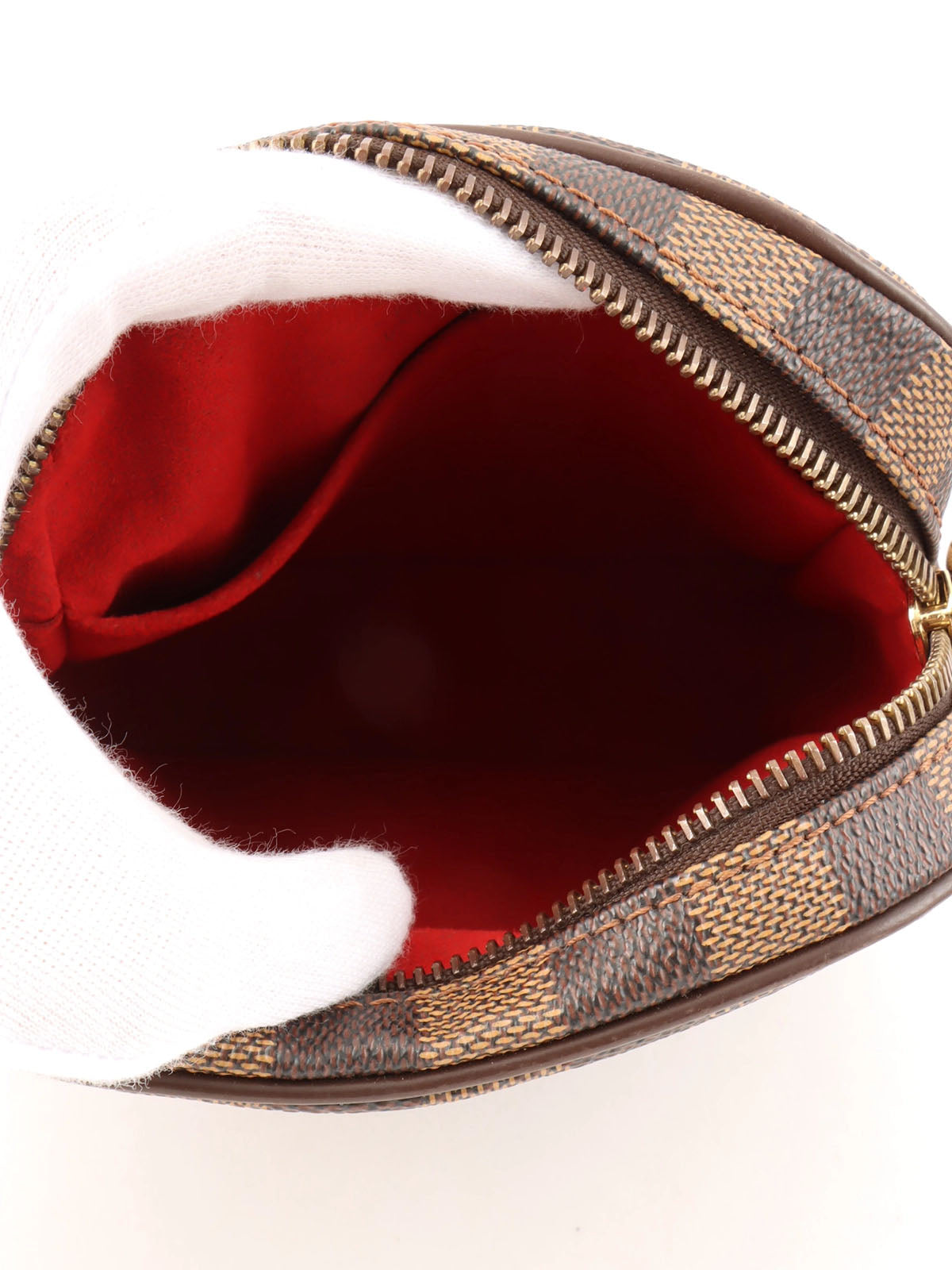 2005年製 キャンバスダミエリフト ブラウン