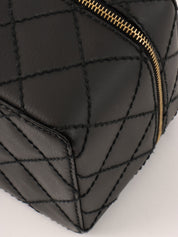 2001年頃製 ワイルドステッチCCターンロックプレートチェーンバニティー ブラック