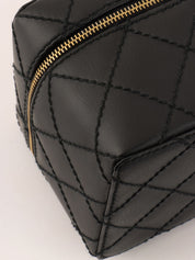 2001年頃製 ワイルドステッチCCターンロックプレートチェーンバニティー ブラック