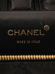 2001年頃製 ワイルドステッチCCターンロックプレートチェーンバニティー ブラック