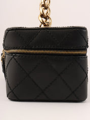 2001年頃製 ワイルドステッチCCターンロックプレートチェーンバニティー ブラック