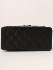 2001年頃製 ワイルドステッチCCターンロックプレートチェーンバニティー ブラック