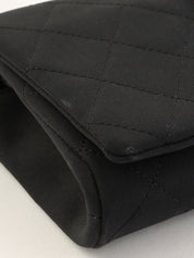 2005年頃製 カメリアモチーフワンショルダーチェーンバッグ ブラック