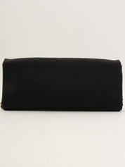 Camellia motif one-shoulder chain bag, black, made around 2005