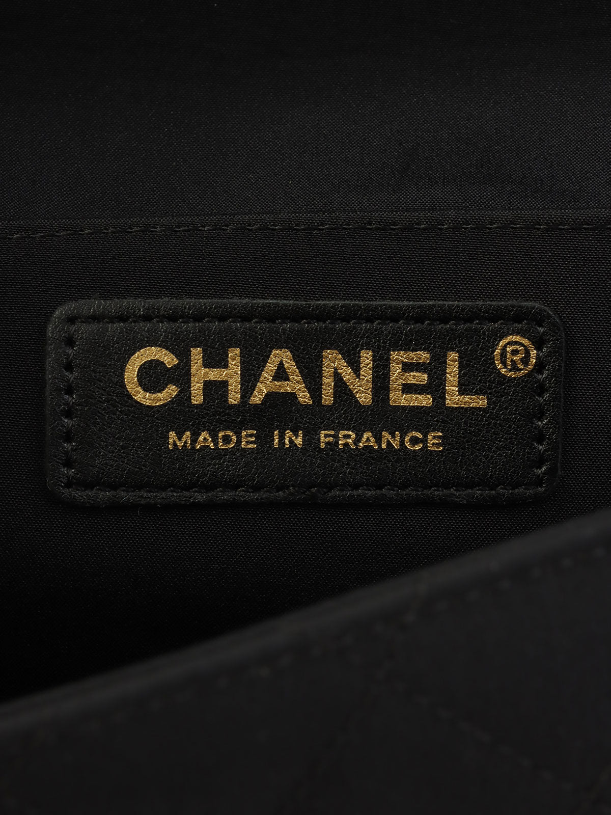 2005年頃製 カメリアモチーフワンショルダーチェーンバッグ ブラック