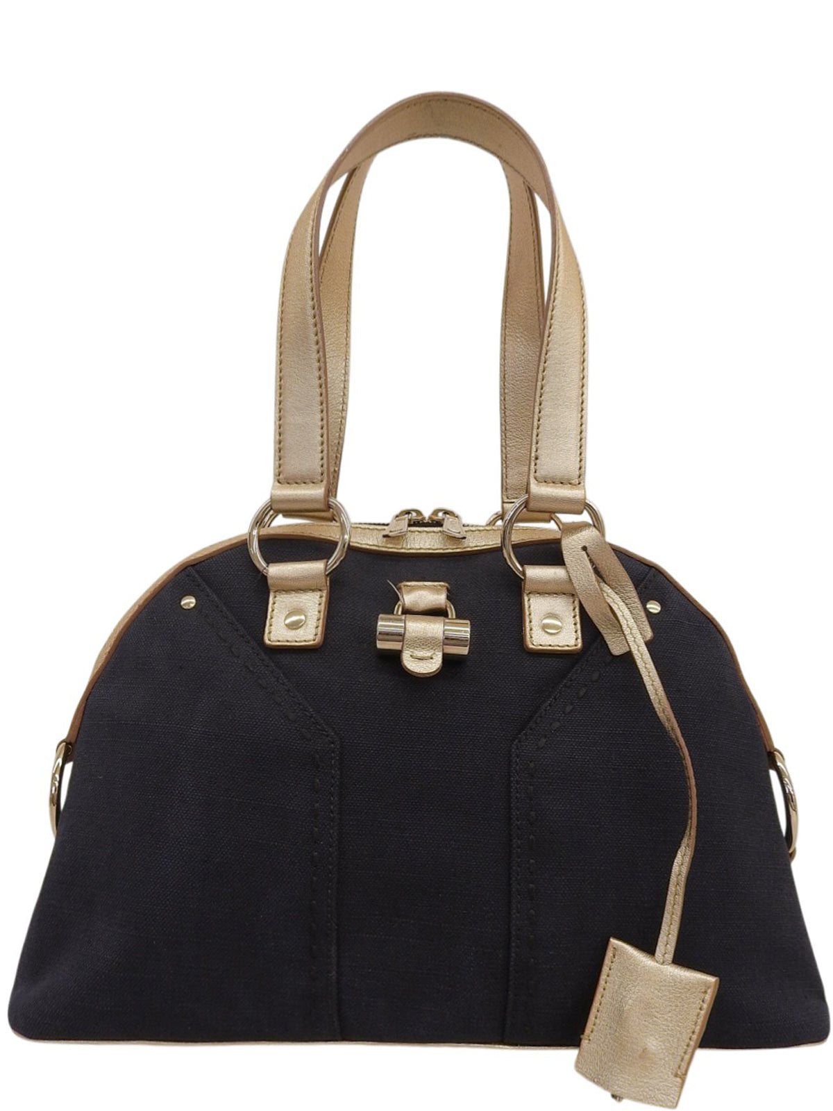 缪斯包 黑色/金色