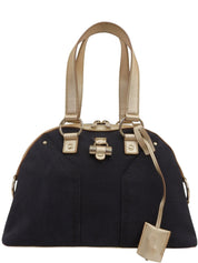 缪斯包 黑色/金色