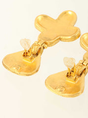 1994年製 クロスドットCCマークイヤリング ゴールド