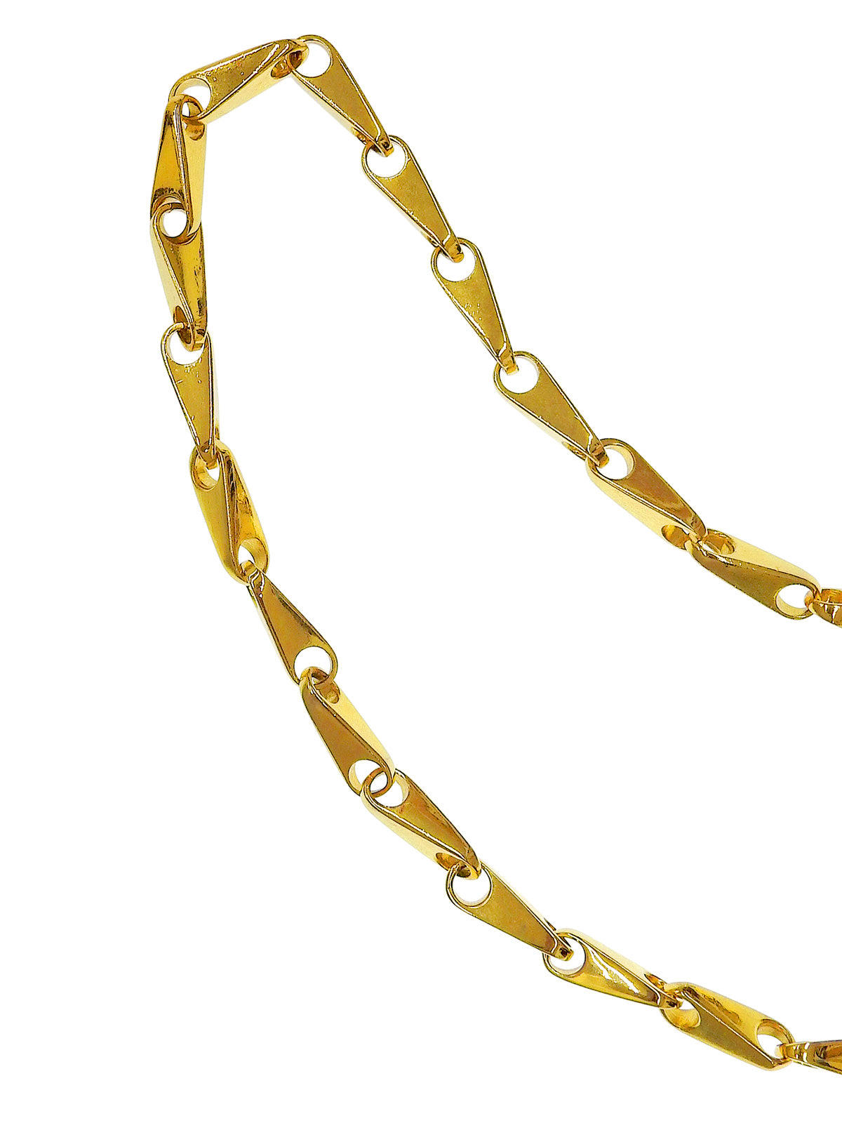 G Plate Chain Belt Gold