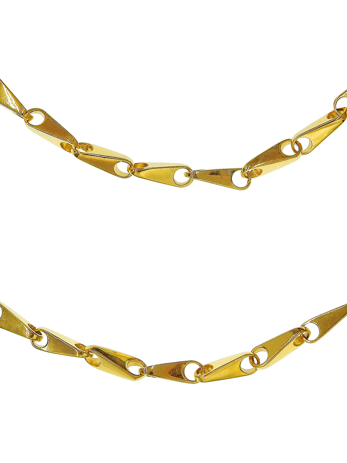 G Plate Chain Belt Gold