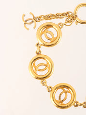 Circle 6CC Mark Bracelet Gold