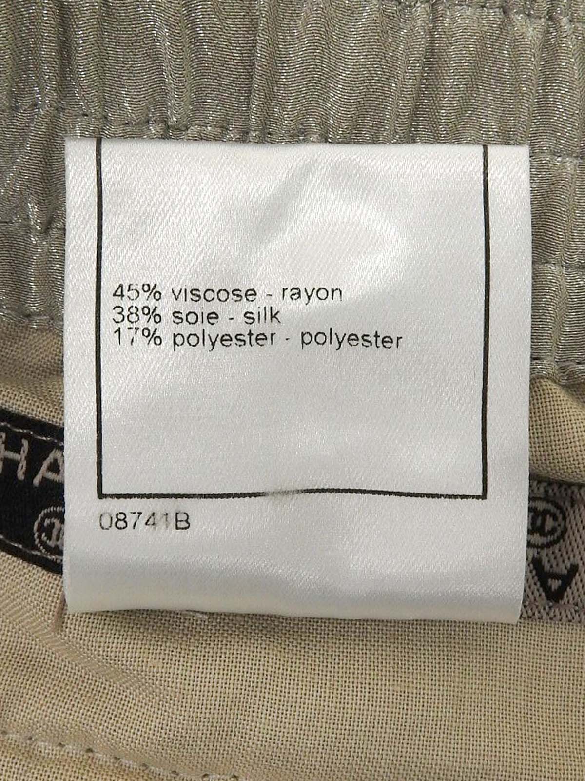 1999 透明Logo纽扣短裤 金属灰