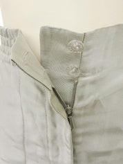 1999 Clear Logo Button Shorts Metallic Gray