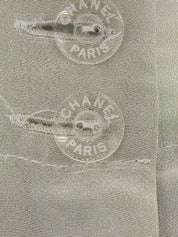 1999 Clear Logo Button Shorts Metallic Gray