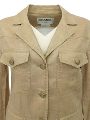 2005 CC mark button jacket, bronze
