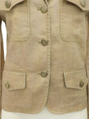 2005年制 CC标志纽扣夹克 古铜色