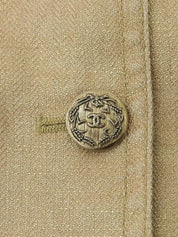 2005 CC mark button jacket, bronze