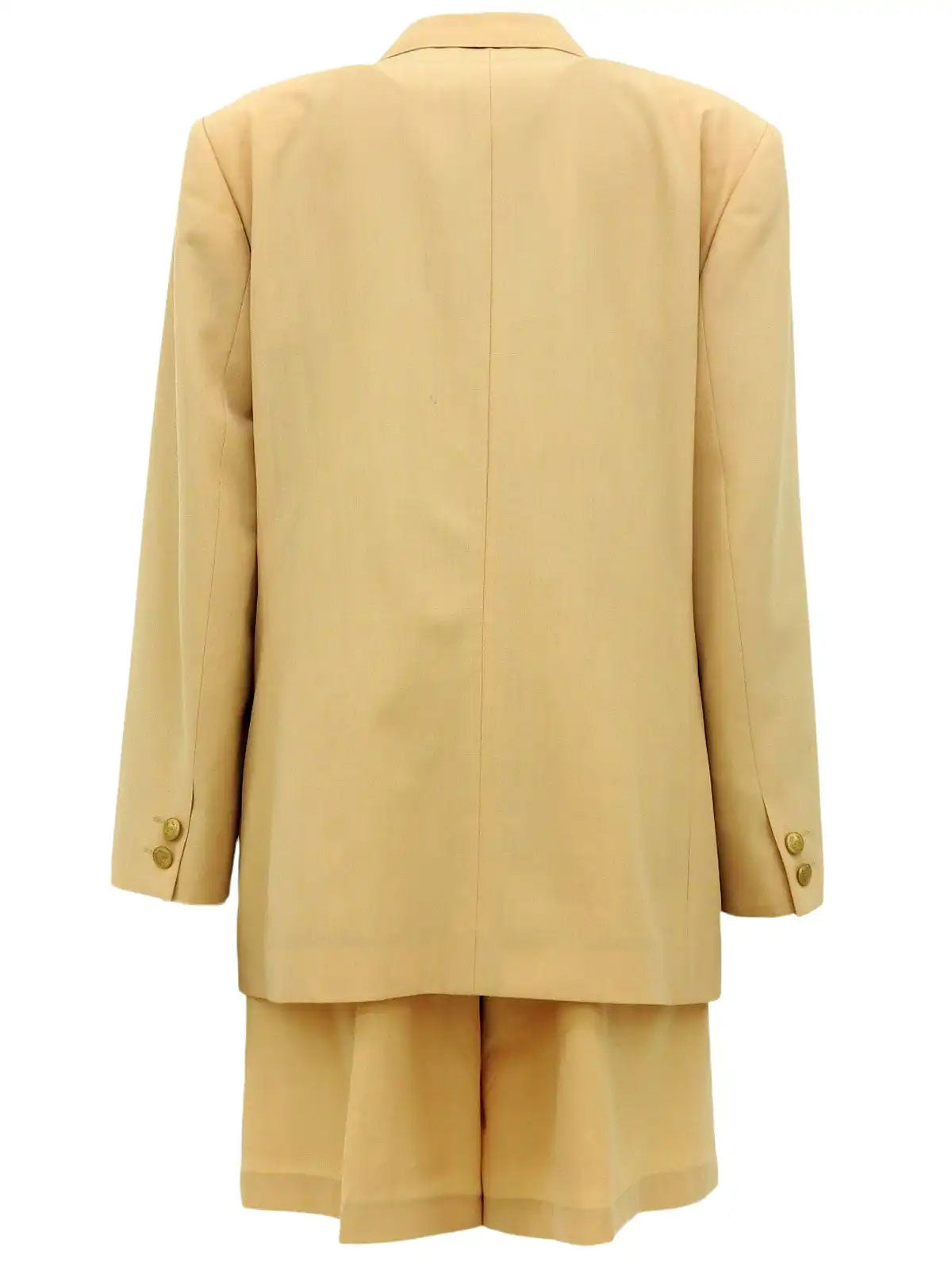 ロゴエンブレムワッペンセットアップ ベージュ