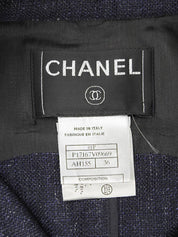 2001 CC Mark 纽扣背心，海军蓝