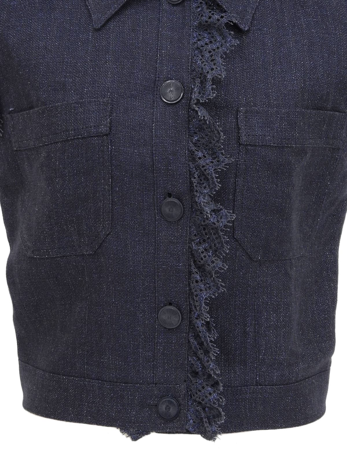 2001年製 CCマークボタンベスト ネイビー