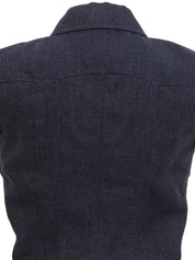 2001年製 CCマークボタンベスト ネイビー