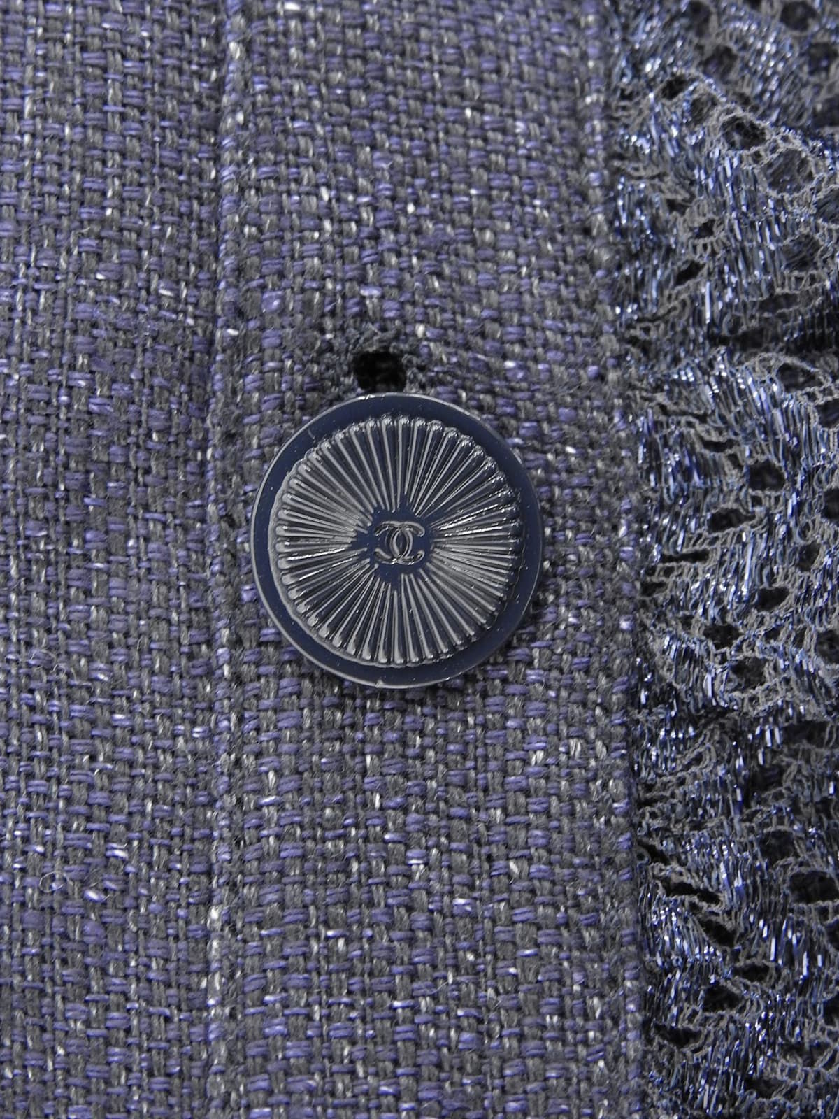 2001年製 CCマークボタンベスト ネイビー