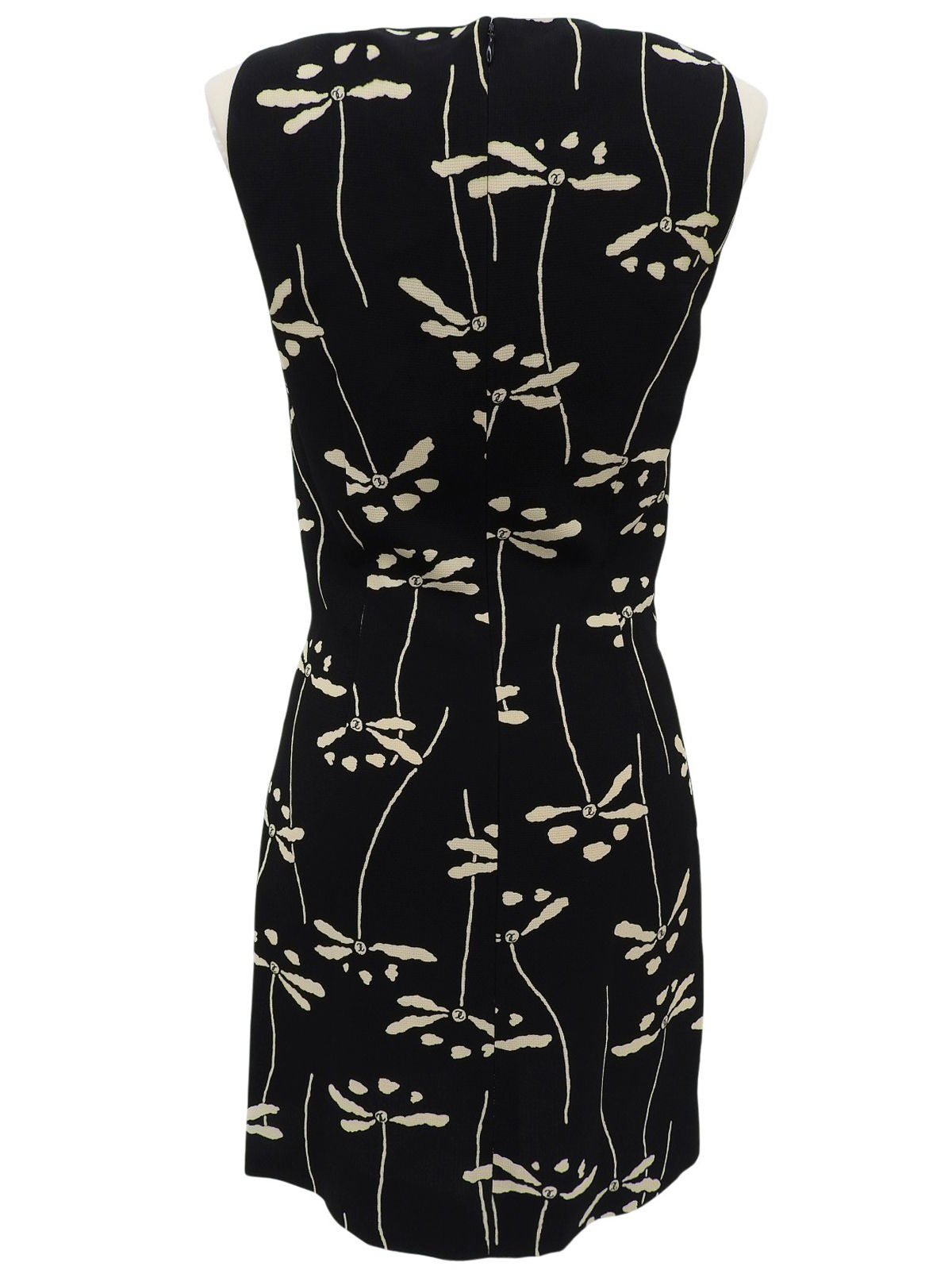 1998年製 フラワーパターンノースリーブワンピース ブラック