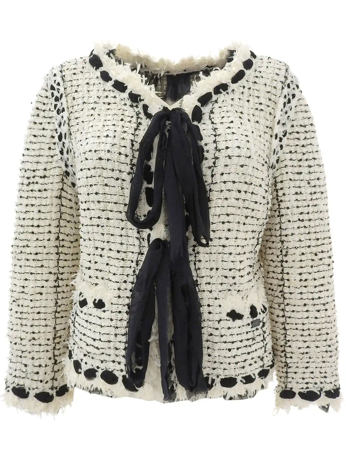 2005 Tweed Jacket White/Black