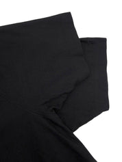 Logo Button Polo Shirt in Black