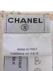 2006年製 CCマークプリントキャミソール ベージュ/マルチ