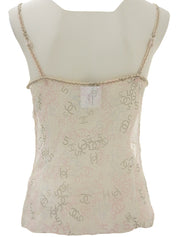 2006 CC Mark Print Camisole Beige/Multi