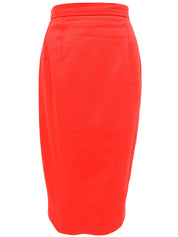 マカダボタンコットンセットアップ レッド