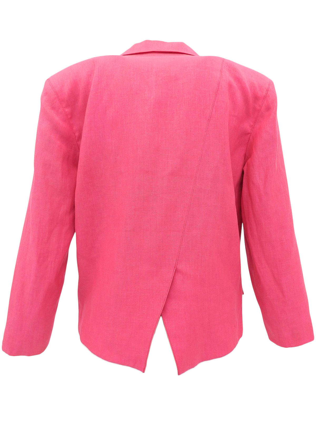スクエアボタンジャケット ピンク
