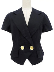 Black Half Sleeve Jacket