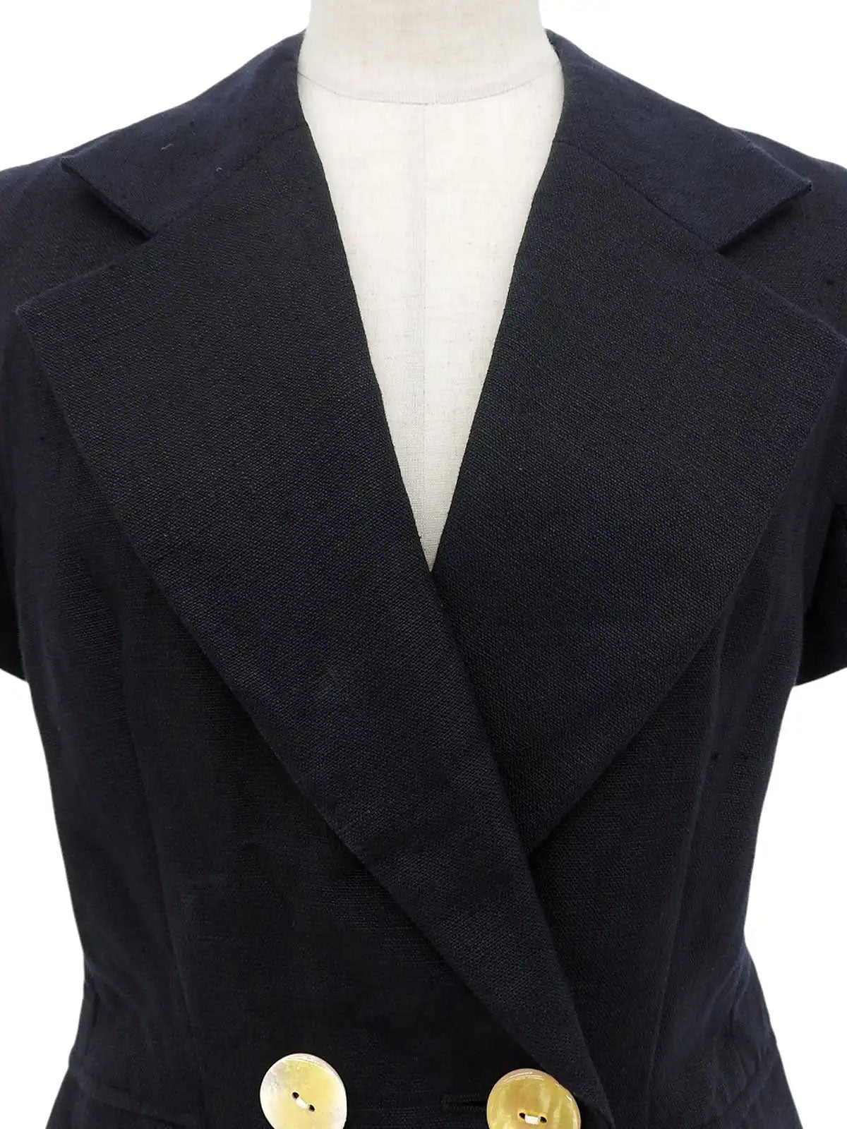 半袖ジャケット ブラック