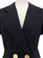 半袖ジャケット ブラック