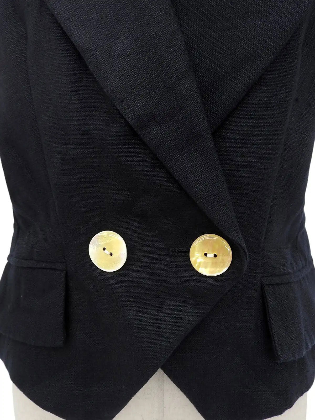 半袖ジャケット ブラック