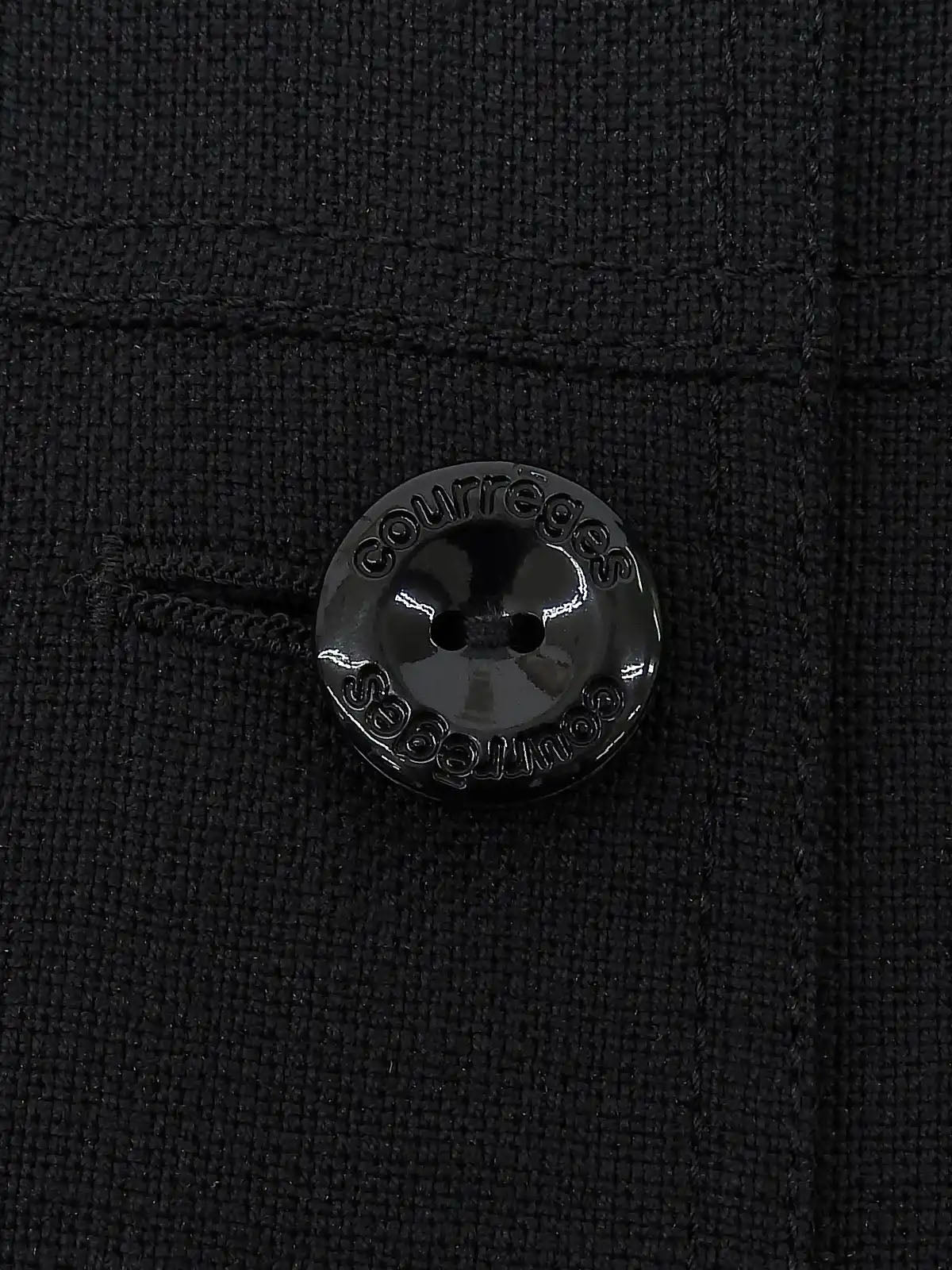 Logo Button Set Black