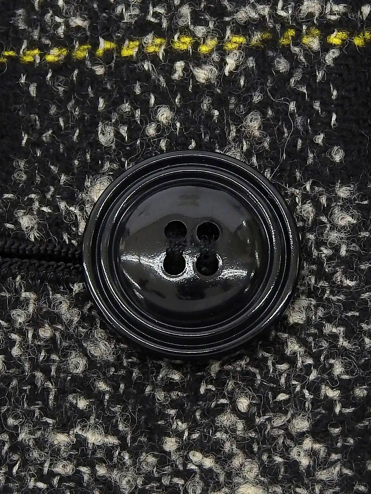 红/黑/绿羊毛格纹短夹克