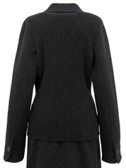 Logo Button Co-ord Sets Charcoal Gray