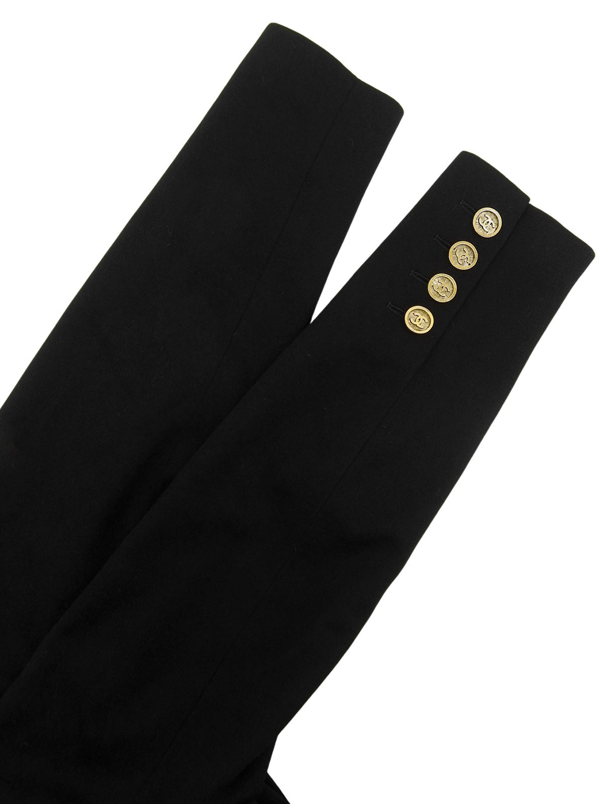 CC Mark Button Double-Breasted Jacket Black