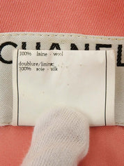 1997 CC mark button jacket, pink