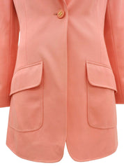 1997 CC mark button jacket, pink